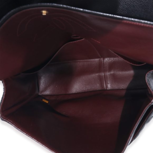 Chanel Black Caviar Maxi Double Flap Bag - Picture 8 of 8